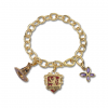 Bracelet Charms - Lumos Gryffondor - Harry Potter