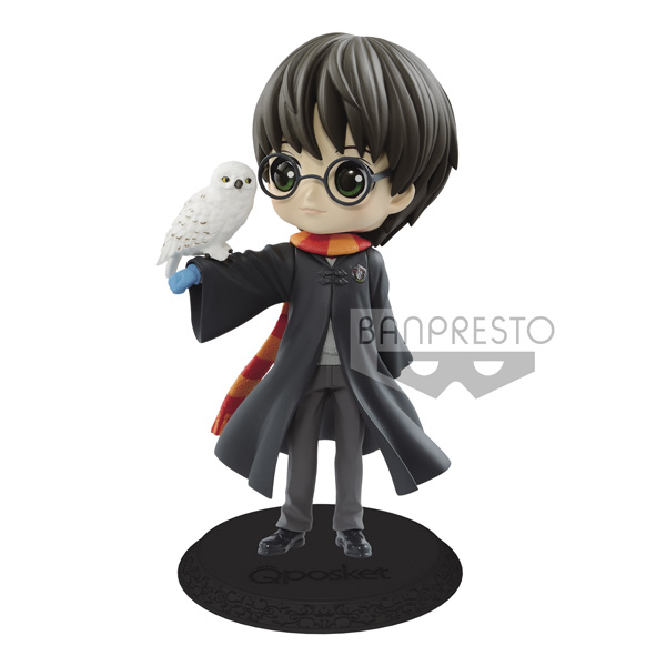 Harry Potter Q Posket Harry Potter & Hedwig 14cm Normal Color