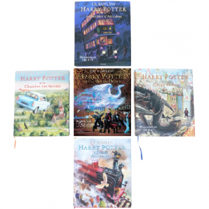 Les romans illustrés Harry Potter