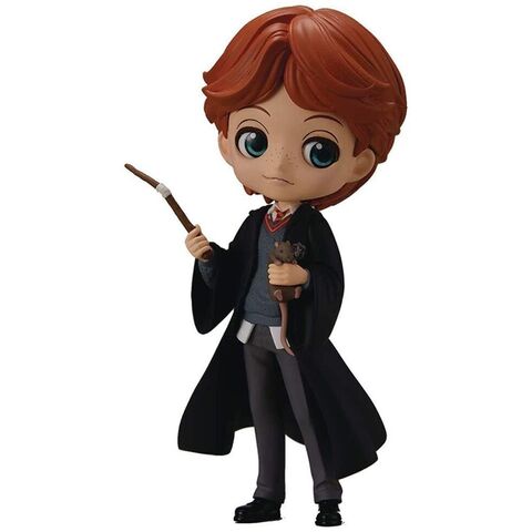 Ron Weasley avec Croûtard Figurine Harry Potter Q Posket 14cm