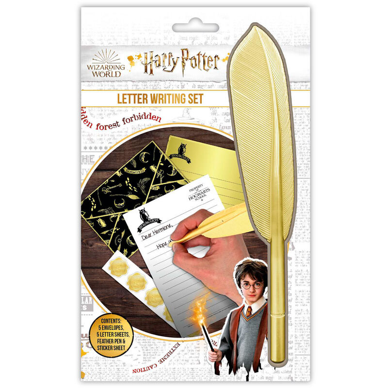 Harry Potter Plume, Quill Feather, Set de stylos de calligraphie