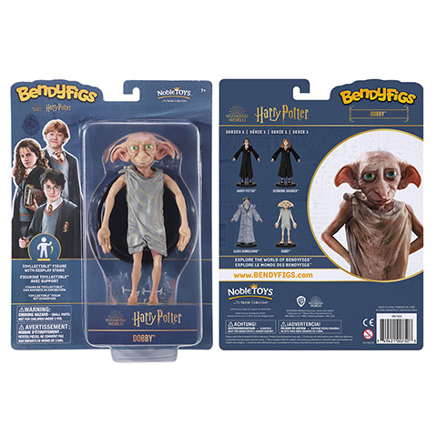 Dobby - figurine Toyllectible avec support Bendyfigs - Harry Potter 2