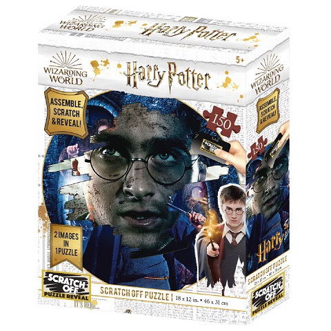 Puzzle à gratter Harry Potter 150 pièces