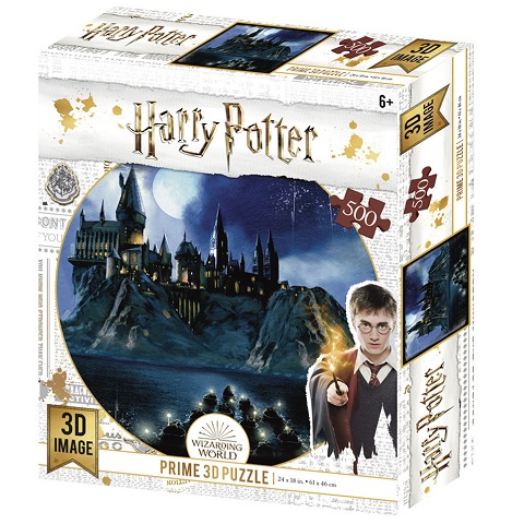 Puzzle lenticulaire Harry Potter Poudlard 500 pièces