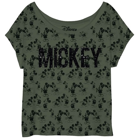 t-shirt-femme-disney-mickey-mickey-pattern