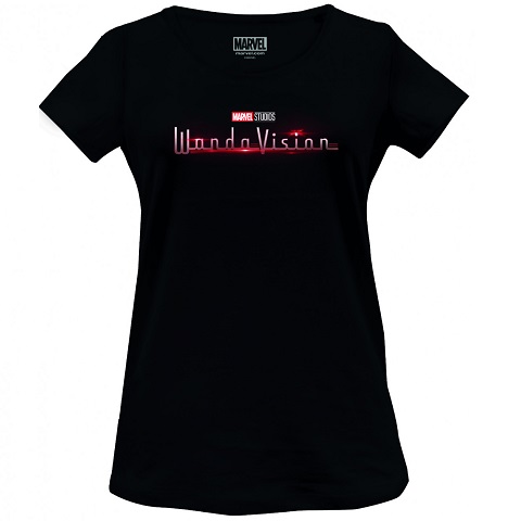 t-shirt-femme-marvel-wandavision-logo