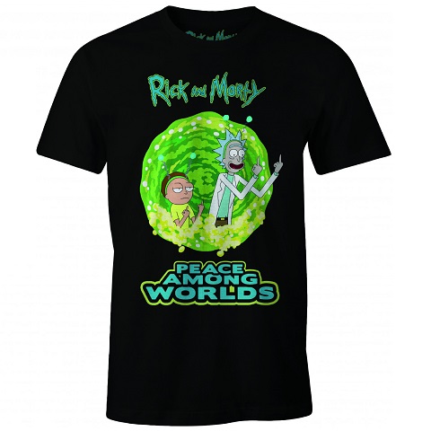 t-shirt-rick-et-morty-peace-among-worlds