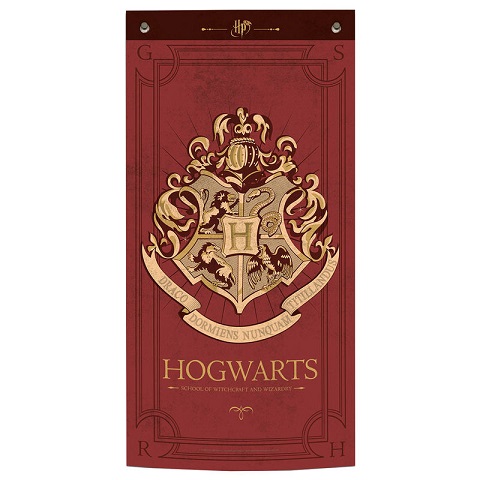 Bannière Poudlard bordeaux Harry Potter