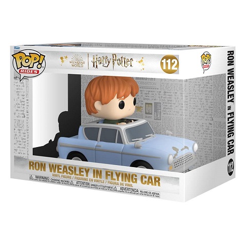 Harry Potter - Chamber of Secrets Anniversary POP! Rides Vinyl figurine Ron wCar 15 cm