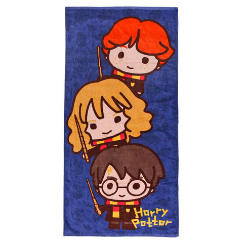 Serviette en coton Chibi Harry Potter