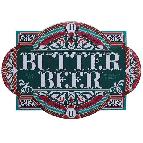 Harry Potter panneau métal Butter Beer