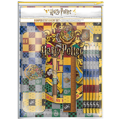 Harry Potter Ensemble de Papeterie Poudlard, Comprend Un Crayon